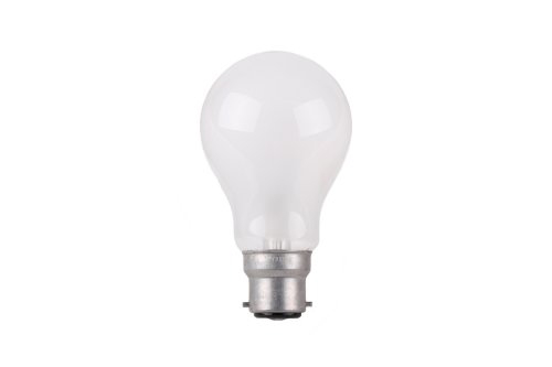 Normaallamp 60W B22d 230V versterkte constructie mat 1500h
Let op bajonetfitting, geen E27 schroeffitting